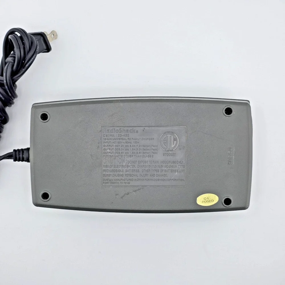 Radio Shack 23-433 Ultrafast RC Universal Family Charger